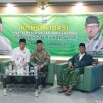 Acara Konsolidasi Partai Kebangkitan Bangsa (PKB) dalam pemenangan Pilkada 2020 di rumah makan Aqila, Senin (28/10) siang.