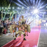 Salah satu peserta saat tampil pada Madura Ethnic Carnival (MEC) tahun lalu.