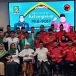 Pertemuan antara PKB dan PDIP yang membahas Pilkada 2024 di Kabupaten Pasuruan.