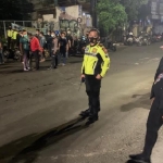 Sekitar 100 motor berhasil diamankan dalam penggerebekan balap liar di Jalan Raya Jenggolo dan Porong.