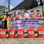 DPW PKS Jatim mengaktifkan Gerakan Tanggap Bencana (Genta) COVID-19. foto : ist.