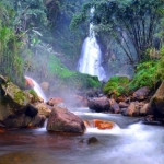 Wisata Alam Curug Pitu Banjarnegara yang Punya Tujuh Tingkatan. Foto: Ist