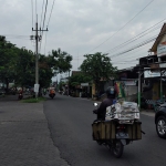 Lokasi penjambretan seorang warga Sukodono, Sidoarjo, yang ada di depan Perumahan Graha Kota.