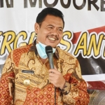 Bupati Pungkasiadi ketika memberikan pengarahan kepada cakasek.