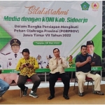 Ketua Komite Olahraga Nasional Indonesia (KONI) Sidoarjo Franki Effendi menargetkan runner up di porprov.