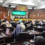 Suasana sidang paripurna DPRD dan Pemkab Tuban.