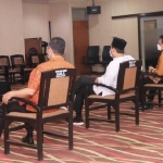 Wali Kota Pasuruan Saifullazh Yusuf (Gus Ipul), bersama Kepala Diskominfo, Kepala Disdikbud, Plt. Asisten Pemerintahan, dan Plt. Kepala Disparbudpora Kota Pasuruan mengikuti peluncuran Literasi Digital Nasional oleh Presiden Joko Widodo, Kamis (20/5/2021).