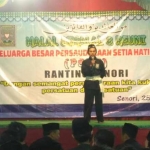 Halal Bihalal PSHT ranting Senor. foto: ahmad/bangsaonline