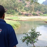 Embung di Dusun Magersari Desa/Kecamatan Tarokan, Kabupaten Kediri yang perlu mendapat perhatian dari Pemerintah Kabupaten Kediri. foto: MUJI HARJITA/BANGSAONLINE