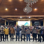 Relawan Ranger Delta saat gelar silaturahim di Pendapa Delta Wibawa, Jumat (4/2) malam. foto: istimewa