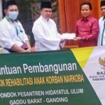 Baznas Sumenep rehab pondok anak korban narkoba.