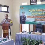 Kegiatan acara kunker Kapolres Ngawi di Polsek Pitu bersama kepala desa