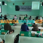 Ngopi Literasi di Aula Kantor PCNU Tuban. Foto: SUWANDI/BANGSAONLINE