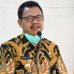 Bupati Pungkasiadi ketika memberikan pengarahan kepada FKDM. (foto: ist).