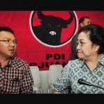 Basuki Tjahaja Purnama (Ahok) dan Megawati.