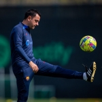 Pelatih Barcelona Xavi Hernandez akan memimpin anak asuhnya melawan Getafe.