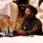 Abdul Ghani Baradar, negosiator Taliban yang kini calon kuat Presiden Afghanistan. Foto: REUTERS/Ibraheem al Omari/Tempo.co)