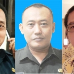 DARI KIRI: M. Jusuf Anshori, Arif Wicaksono, dan Khusaini.