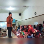 Makmun saat menyosialisasikan Pemilu 2019. foto: SYUHUD/ BANGSAONLINE