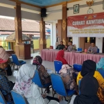 Curhat Kamtibmas yang digelar Satbinmas Polresta Sidoarjo di Desa Sidomulyo.