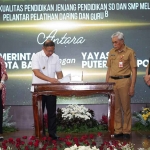 Perjanjian kerja sama terkait peningkatan kualitas pendidikan di Kota Batu.