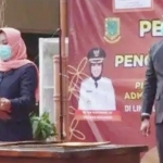 Wali Kota Mojokerto saat memberikan sambutan.