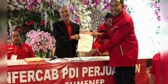 Hasil Konfercab Tunjuk Achmad Fauzi Sebagai Ketua DPC PDIP Sumenep