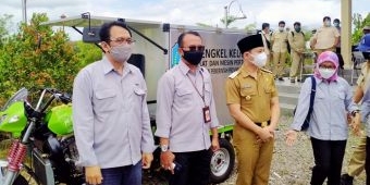 Dinas Pertanian dan Ketahanan Pangan Jatim Launching Bengkel Keliling Alsintan di Trenggalek