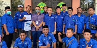 Siap Lawan Moeldoko, DPC Partai Demokrat Kabupaten Pasuruan Datangi PN Bangil