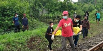 Mr X Tewas Tersambar Kereta Api di Depan Bekas Pabrik PT Soda Sidoarjo