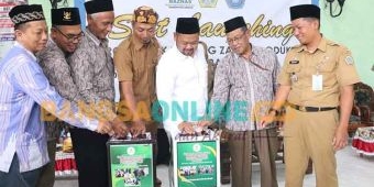 Hadiri Launching Kampung Zakat Produktif, Bupati Gresik Apresiasi Program Baznas