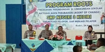 Cegah Perundungan di Sekolah, Polres Kediri Kota Giatkan Sosialisasi