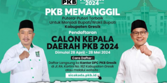 PKB Resmi Buka Penjaringan Cabup-Cawabup Gresik 2024, Catat Tanggalnya