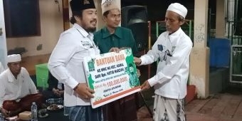 Khotib Marzuki Sumbang Rp100 Juta untuk Pembangunan MWCNU Kamal