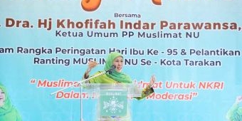 Ini Harapan Khofifah di Tabligh Akbar Menyambut Hari Ibu Muslimat NU Tarakan