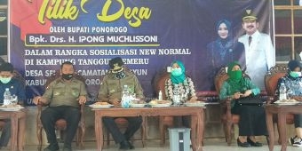 Tilik Desa, Kades Selur Berharap Pembangunan Terus Dilakukan Pemkab Ponorogo