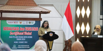 Pj Wali Kota Kediri Dukung Pelaku Usaha Kantongi Sertifikasi Halal