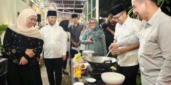 Tingkatkan Keguyuban antar OPD, Gubernur Khofifah Gelar Qiyamul Lail dan Lomba Masak Bandeng