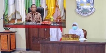 ​Minta ASN Tangkal Hoax, Khofifah: Saya Harap Disnaker Kabupaten/Kota Pahami Utuh UU Ciptaker