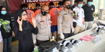 Polres Jember Bekuk Empat Pengedar Ganja Seberat 2,8 Kg