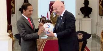 Pertemuan Presiden FIFA dengan Jokowi, Anggota PSSI Tak Terlihat