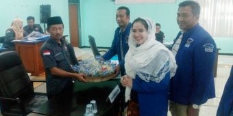 Target 9 Kursi Dewan, Demokrat Sidoarjo Daftar Bacaleg Bawa Tumpeng