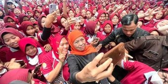 Pekerja MPS Tuban Mantap Pilih Khofifah, Gubernur Paling Berpihak pada Industri Padat Karya SKT