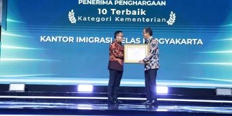 Imigrasi Ponorogo Sabet Predikat Pelayanan Publik Ramah Kelompok Rentan Terbaik se-Indonesia