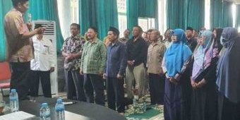 Kecewa Bupati, 500 Mantan ASN Mojokerto Ikrar Dukung Mubarok