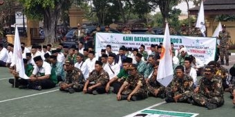 Dua Tokoh NU yang Terjerat Kasus Hukum Disidangkan, Banser Gelar Istighosah di Depan PN