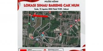 Sinau Bareng Cak Nun Besok Malam, Sejumlah Ruas Jalan Sekitar SLG akan Ditutup