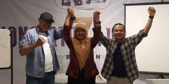 Duet Miko-Fatikhin Jadi Nakhoda Baru AJI Kediri Periode 2024-2027