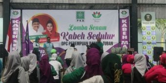 Perempuan Bangsa Tuban Gelar Kampanye Senam Sehat Kabeh Sedulur