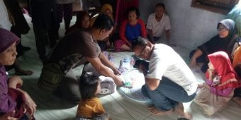 Warga Gendingan Ngawi Dihebohkan Penemuan Seorang Bayi di Teras Rumah